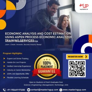 Economic Analysis and Cost Estimation Using Aspen Process Economic Analyzer - Training Services