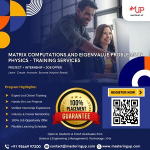 Matrix Computations and Eigenvalue Problems in Physics - Training Services